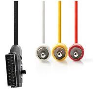 Câble SCART Nedis CVGT31130BK20 Noir Noir G