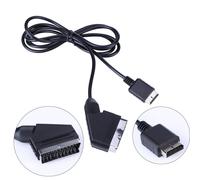 Câble Scart Rgb De 1.8m Pour Sony Playstation Ps1 Ps2 Ps3 Tv Av, Cordon De Connexion De Remplacement, Pour Consoles Pal/Ntsc