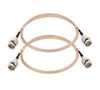 Câble SDI Vidéo Rallonge BNC Mâle vers Mâle 75 Ohm Cordon Câble Coaxial RG179 Fin 1m pour Moniteur Caméra SDI 4K 1080P 3G HD Enregistreur Vidéo Répartiteur Convertisseur,2pcs