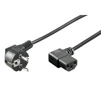 Câble secteur coudé Schuko CEE 7/7-C13 3m 96032