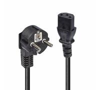 Lindy 30336 câble électrique Noir 3 m CEE7/7 Coupleur C13