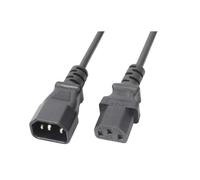 Câble secteur - PD Connex - 2 m - IEC C14 - IEC C13 - Cordon prolongateur