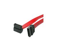 ST SATA24RA1 - Câble SATA 6 Gbit/s connecteur femelle > fiche SATA, 60 cm, roug