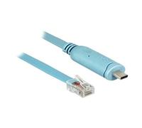 - Câble série - 24 pin USB-C (M) pour RJ-45 (M) - 3 m - EIA-232 - bleu