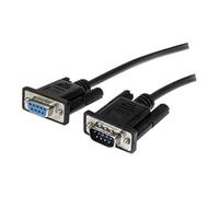 StarTech.com Câble série DB9 RS232 noir en liaison directe 1 m - M/F