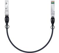 Câble SFP+ DAC 10Gb/s, 0,3m (1ft), câble SFP+ 10GBASE Cu passif à Paire torsadée directe en cuivre pour Cisco SFP-H10GB-CU0,3M,Ubiquiti,Netgear et autres commutateurs ouverts et cartes réseau