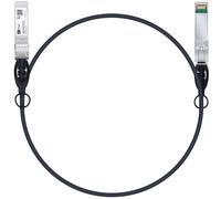 Câble SFP+ DAC 10Gb/s,1m (3,3ft),câble SFP+ 10GBASE CU Passif à Paire torsadée directe en cuivre pour Cisco SFP-H10GB-CU1M,Ubiquiti,Netgear et Autres commutateurs Ouverts et Cartes réseau