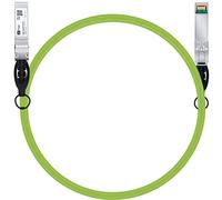 Câble SFP+ vert, 10G SFP+ DAC, 2 m, câble Twinax en cuivre passif à fixation directe pour Cisco SFP-H10GB-CU2M, Ubiquiti UniFi UC-DAC-SFP+, Meraki, Mikrotik, Intel, Fortinet, Netgear