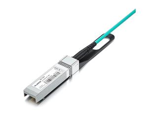 Câble SFP28 AOC 25G SFP28 2 m - 25 GBASE - Optique actif SFP - Compatible avec Cisco SFP-25G-AOC2M, Ubiquiti UniFi, D-Link, Supermicro, Netgear, Mikrotik, ZTE Network Devices, 2 m