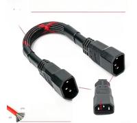 Câble Silicone 50A 10/8AWG Scooter Électrique Double Droite | Transmission haute pour puissance 50A, connecteurs doubles droits, idéal pour scooters électriques lourds(1M 8awg)