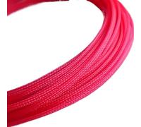 Cable Sleeves Gaines Plates tressées Extensibles en Peau de Serpent for câbles 3,0 mm, 4, 6, 8, 10, 12, 16 pour Ordinateur(UV Pink,16MM,20 Meters)