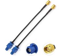 Cable Sma 2 Pièces Fakra Gps Adaptateur Câble Fakra C À Sma Mâle Câble Rg174 15Cm Dépistant Le Récepteur Gps Navi Ion De Gps Antenne Voiture Gps Module Dvr Antenne Gps Système[HDM5231415]