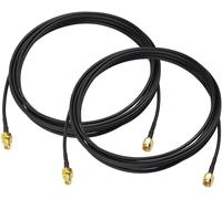 Câble SMA 3 m Rallonge Antenne 5G 4G LTE GSM GPS Adaptateur de SMA Male à Femelle Câble Coaxial RG174 pour Routeur Mobile Gateway Modem 4G Camera Radioamateur Récepteur ADS-B RTL-SDR,2 pcs