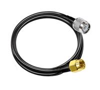 Câble SMA vers TNC, fiche mâle RG58 rallonge à faible perte adaptateur coaxial RF 50 ohms, 30 cm, 1 m 5(9.8ft (3M))
