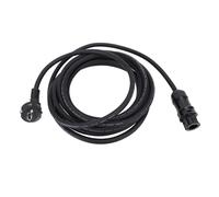 Câble Solaire câble onduleur, câble Adaptateur de Module Solaire, 3x1,5 mm² cuivre PVC 5 m Bouchon de Prise 220 V Câble adapté aux systèmes photovoltaïques pour la Production