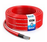 Câble solaire photovoltaïque H1Z2Z2-K - 100 m - 6 mm² - Rouge