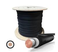 Câble Solaire SOLARTRONICS Vendu au mètre 6mm² - 15 m Noir - rallonge de câble photovoltaïque - Fabriqué en Allemagne