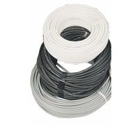 Câble souple HO5 VV-F - Gaine isolante PVC - 2 x 1,5 mm² - 100 m - Gris BRICOZOR