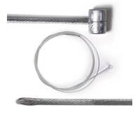 Câble souple - Non spécifié - 2,5 m - Diamètre 2,5 mm - Tête 9 x 10 mm - Couleur Gris