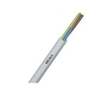 Câble souples H05 VV-F : câble de 3 fils (phase + neutre + terre) de section 0 . 75 mm² - SERMES - Bobine 50m - VVF3G075B