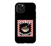 Cable Spaghetti Modular Synth Audio Engineer Music Coque pour iPhone 11 Pro