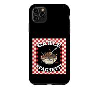 Cable Spaghetti Modular Synth Audio Engineer Music Coque pour iPhone 11 Pro Max