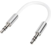 Câble Speaka jack 3.5 mm SuperSoft 0.1m Blanc SpeaKa Professional SP-7870076 [1x Jack mâle 3.5 mm - 1x Jack mâle 3.5 mm] 10.00 cm