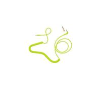 Aiaiai Câble spirale C18 – Jaune fluo 1,5/3,5 m – Avec adaptateur
