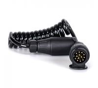Câble spiralé 13 pôles 12V 1,5 m Adaptateur prise pour remorque Pkw