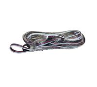 Câble spiralé 2-5 broches for ruban lumineux 22 AWG, gaine solaire extérieure, multicolore, longueurs multiples(5pin,10 meters)