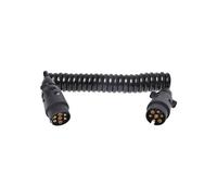 Câble spiralé 7 pôles mâle câble de connexion câble 2,0 m pour rallonge remorque