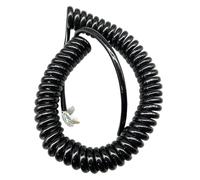 Câble spiralé blindé à 25 conducteurs en PU, Conforme aux Normes nationales, for Machine à Commande numérique (CNC).(Undraw 5 Meter)