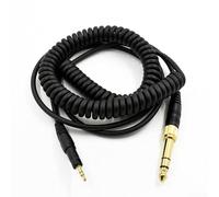 Câble spiralé de rechange pour casque Audio-Technica ATH-M40x et ATH-M50x, adaptateur TRS 3,5 mm vers adaptateur 6,35 mm
