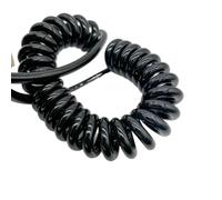 Câble spiralé extensible à ressort Câble spiralé à ressort élastique rétractable à 12 conducteurs, 5 mètres, 14-24AWG(20AWG)