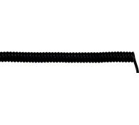 Câble spiralé LAPP UNITRONIC® SPIRAL 73220212 300 mm / 1200 mm 4 x 0.14 mm² noir 1 pc(s)