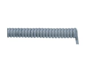 Câble spiralé LappKabel ÖLFLEX® SPIRAL 400 P 70002689 1500 mm / 4500 mm 3 x 1.50 mm² gris 1 pc(s)