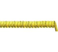Câble spiralé LappKabel ÖLFLEX® SPIRAL 540 P 1500 mm / 5000 mm 3 x 1 mm² jaune 73220130 1 pc