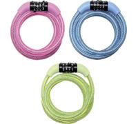Câble spiralé Master Lock 1,20m avec 4 positions. 8143EURDPROCOL