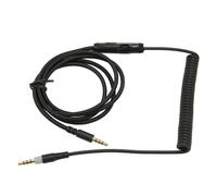 Câble spiralé pour casque d'écoute,Câble spiralé pour casque d'écoute,Câble spiralé de remplacement pour casque d'écoute,Câble pour casque d'écoute pour HyperX Cloud Alpha,Câble pour casque d'écoute p