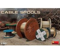 MiniArt Tambours de câbles MIN35583 1:35 en bois (6)