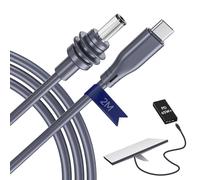 Câble Starlink Mini Usb C À Dc, Câble De Remplacement 2M/6,5Ft Avec Entrée Pd100W, Cordon Étanche 18Awg, Câble Starlink Mini, Compatible Avec Les Sources Pd De 65W+[Z2065]