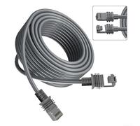 Câble Starlink pour routeur Gen3 avec cordon d'alimentation étanche et support Gigabit Ethernet pour une connexion stable et réseau (15 mètres)