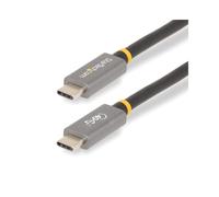 StarTech Câble USB4 CC1M-40G - USB-IF certifié, 40 Gbps, 1 m, 100W PD, compatible Thunderbolt 4/3