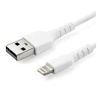 StarTech Câble USB-A vers Lightning RUSBLTMM2M - Robuste 2 m, Certifié Apple MFi, Blanc