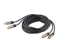Auvisio Câble stéréo Premium Cinch / Cinch mâle - 3 m