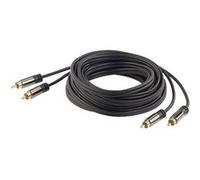 Câble stéréo Premium Cinch / Cinch mâle - 5 m
