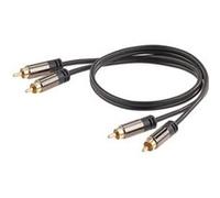 Câble stéréo Premium Cinch / Cinch mâle - 50 cm G