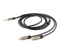 Câble stéréo Premium Cinch / Jack 3,5 mm mâle - 1 m G