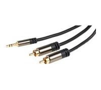 Câble stéréo Premium Cinch / Jack 3,5 mm mâle - 50 cm G