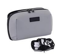 Cable Storage Bag - Data Cable Storage Bag | Tech Pouch Organizer | Zippered Padded Shockproof Compact Cord Pouch for Charger Phone Wire Gadgets Passport Business Trip Daily Commute